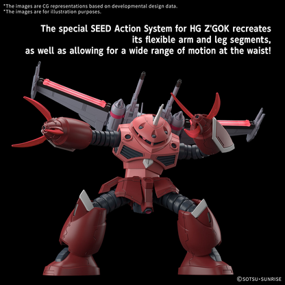 HGCE 1/144 [260] Z'Gok (Seed Freedom Ver.)