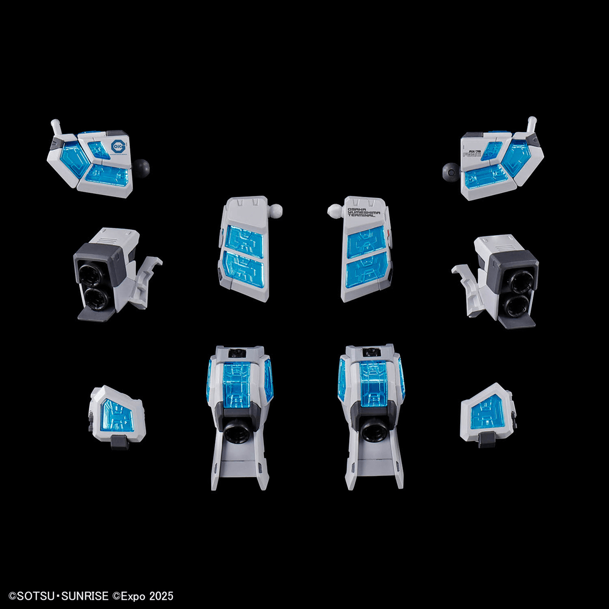 HG 1/144 RX-78F00/E Gundam [EX-001 G.L.R.S.S. Feather Unit]