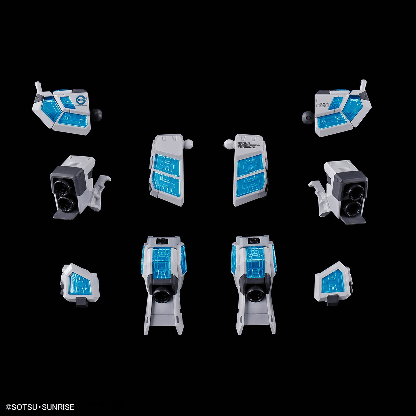 HG 1/144 RX-78F00/E Gundam [EX-001 G.L.R.S.S. Feather Unit] CHEMICAL RECYCLE Ver.