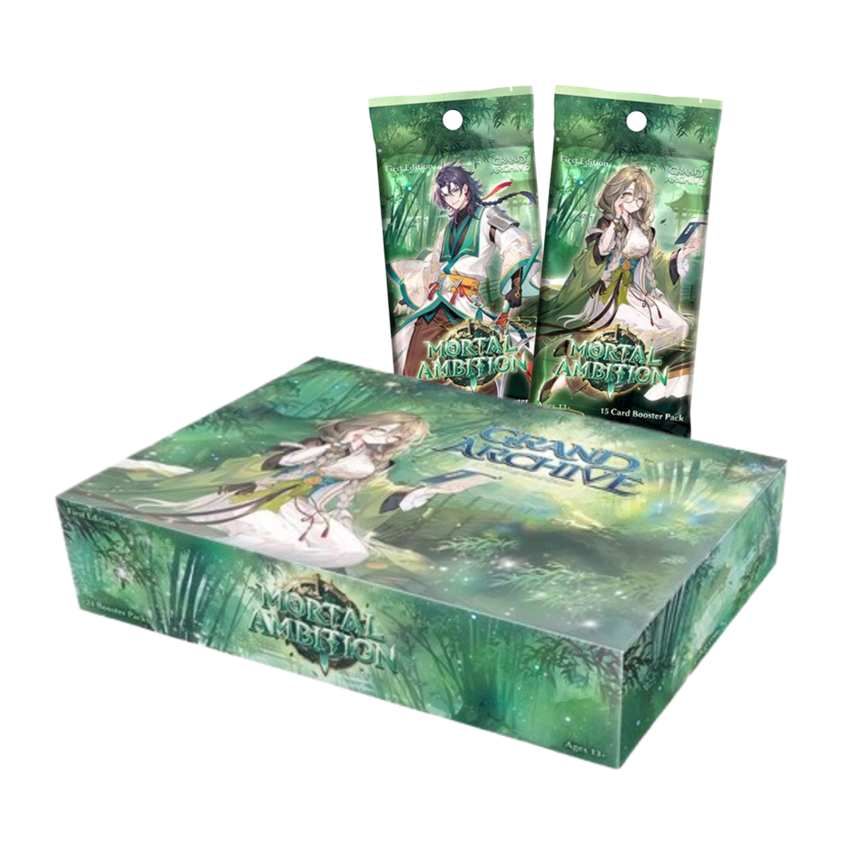 Grand Archive: Mortal Ambition - 1st Edition Booster Box Hobby Stop TCG Grand Archive: Mortal Ambition - 1st Edition Booster Box Hobby Stop TCG