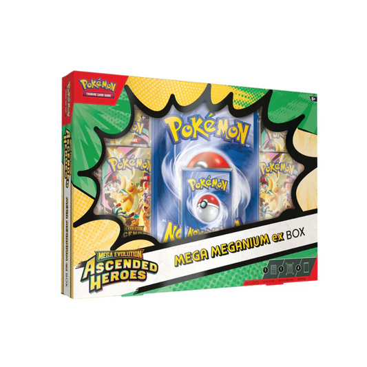 Pokemon ME2.5 Ascended Heroes Mega ex Box - Mega Meganium ex [PREORDER]
