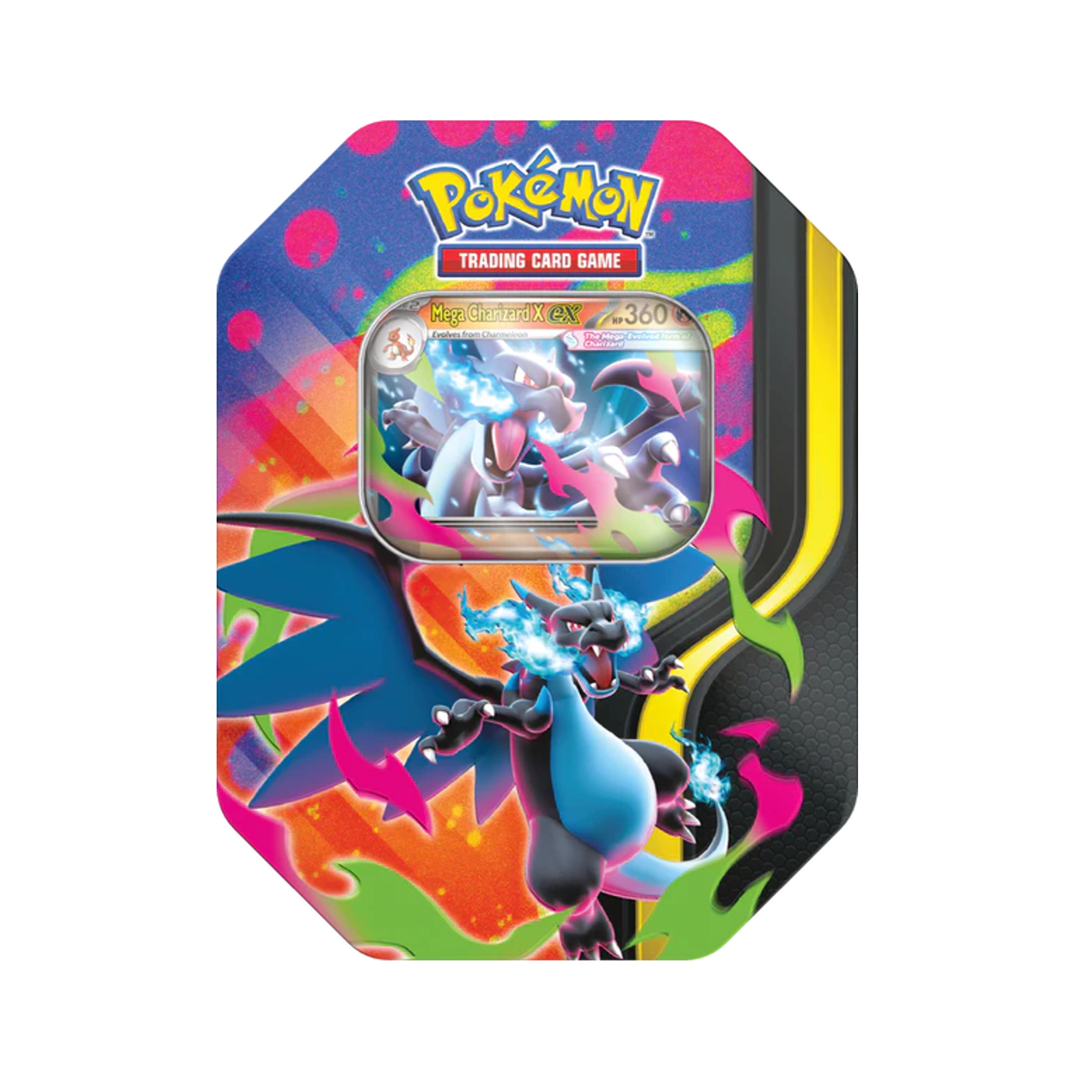 Pokemon Mega Charizard Tin - Charizard X