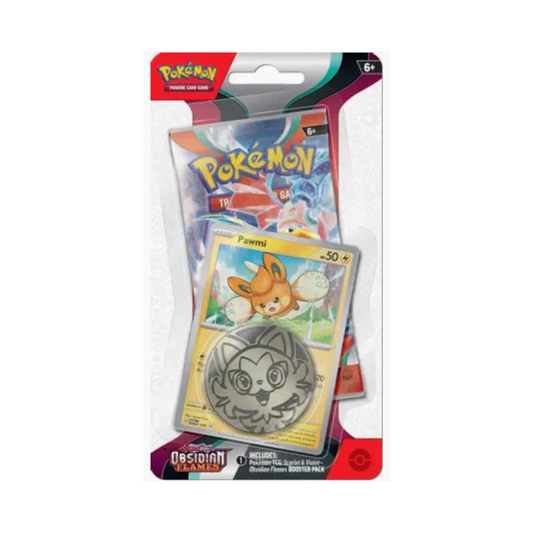 Pokemon Obsidian Flames - Checklane Blister - Pawmi