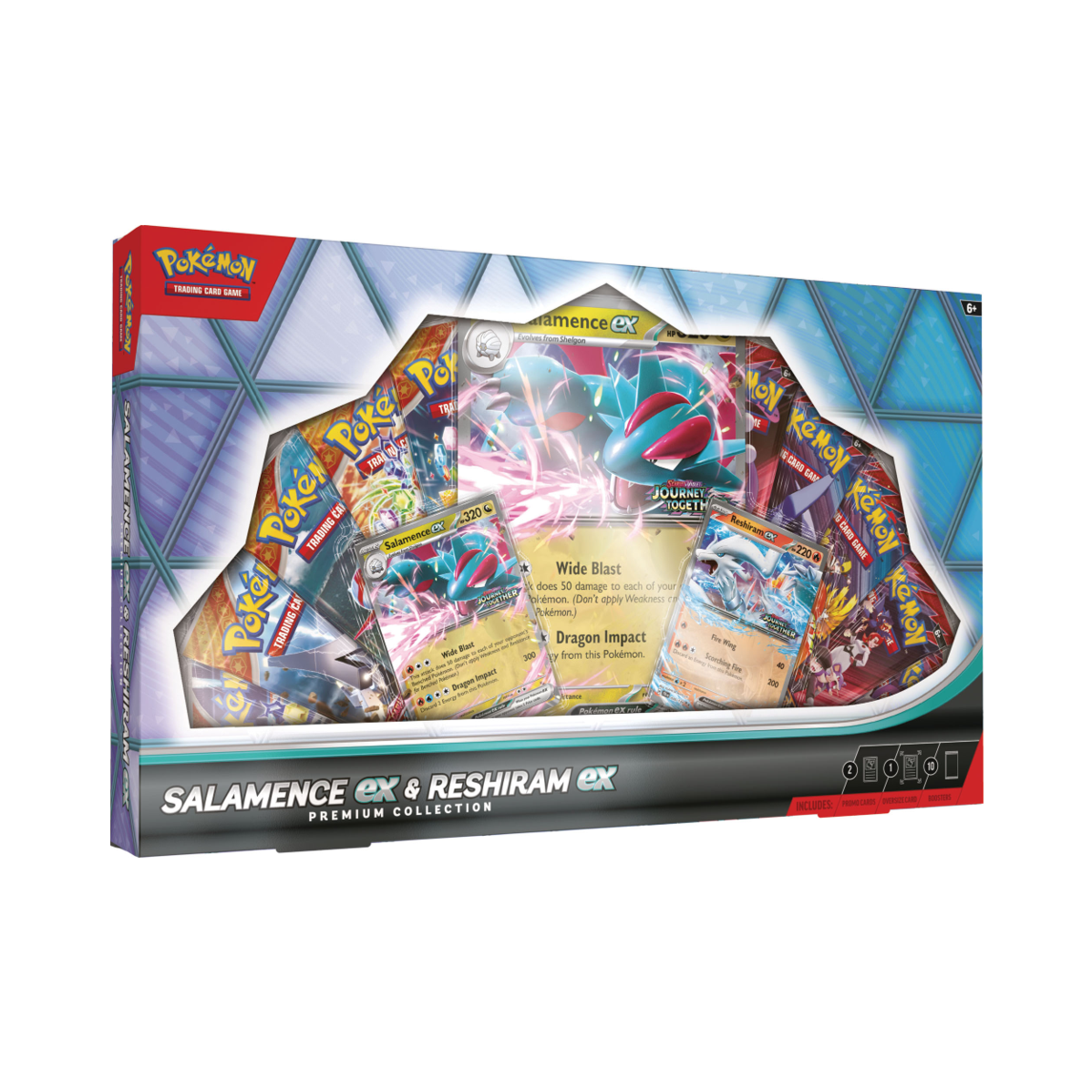 Pokémon Salamence ex & Reshiram ex Premium Collection Box [PREORDER]