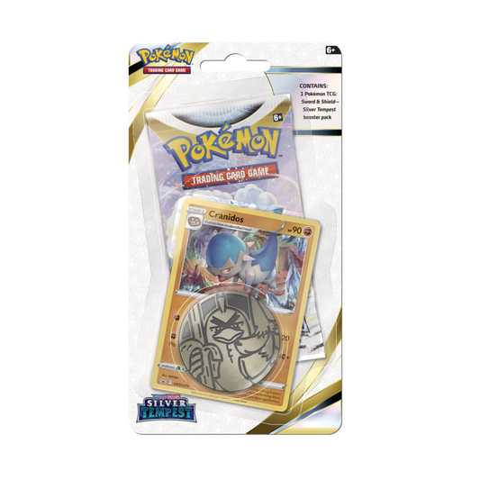 Pokemon SWSH12 Silver Tempest Checklane Blister - CRANDIDOS
