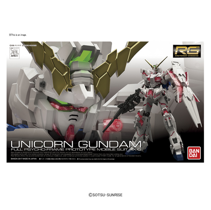 RG 1/144 [25] RX-0 Unicorn Gundam [PREORDER | ETA SEPT / OCT]