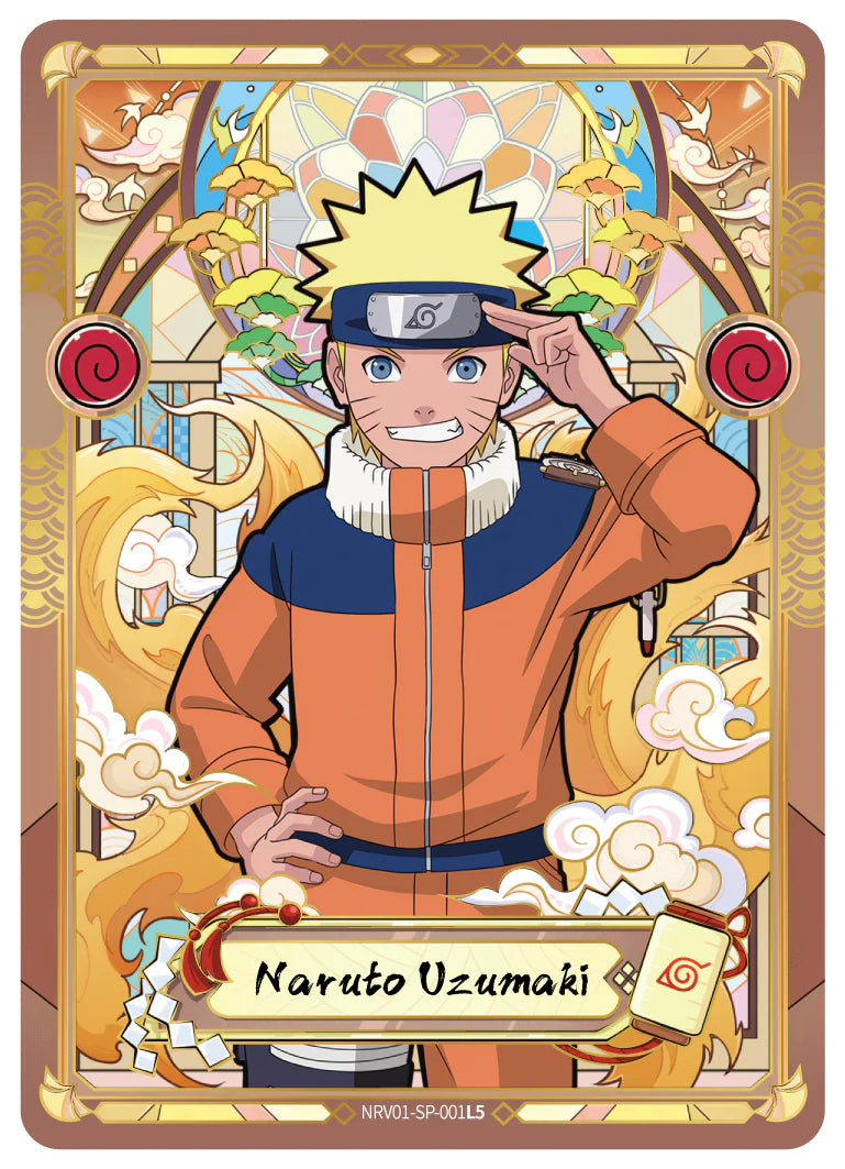Naruto SMRITI Collectible Cards, Jin Series 1, Heaven's Scroll Booster Box [24 Packs]