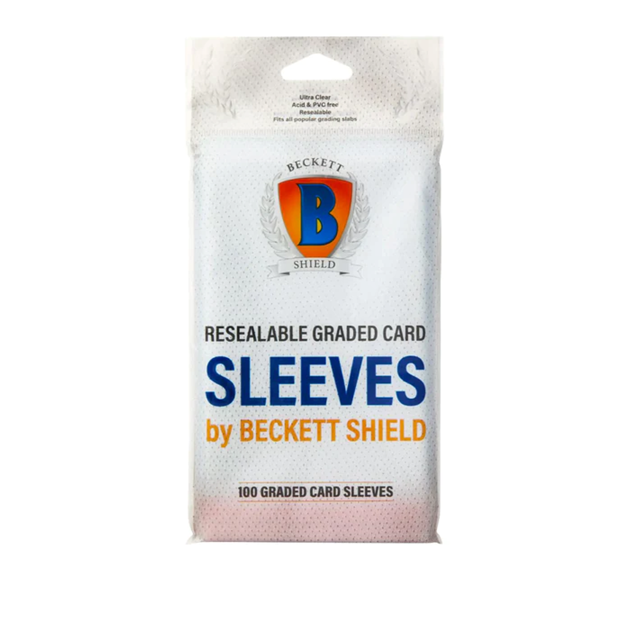 Beckett Shield Sleeves Graded 100CT