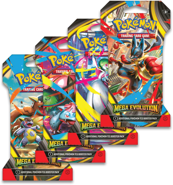 Pokémon Mega Evolutions Sleeved Blister [PREORDER]