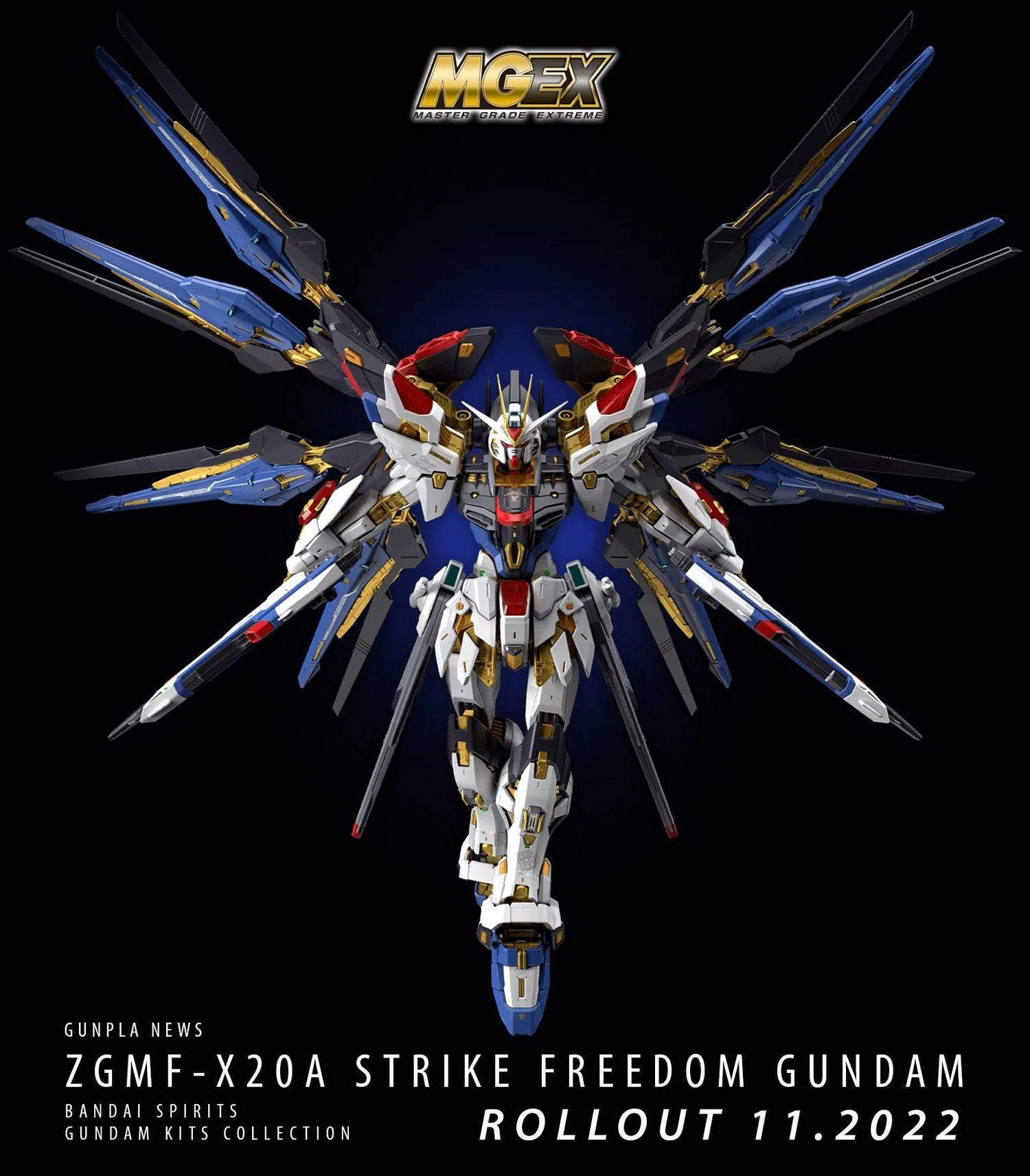 MGEX 1/100 Strike Freedom Gundam