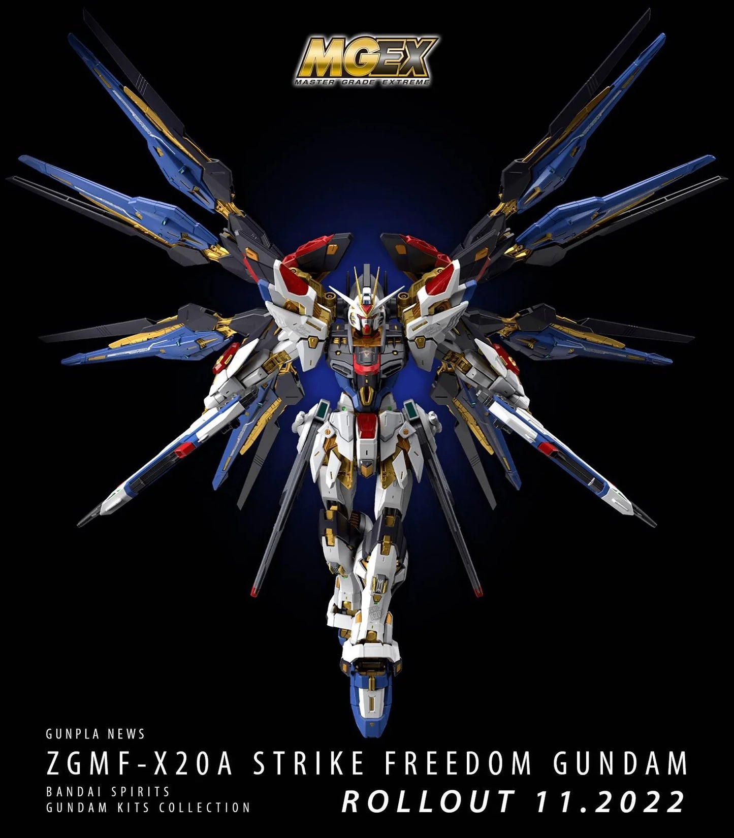 MGEX 1/100 Strike Freedom Gundam