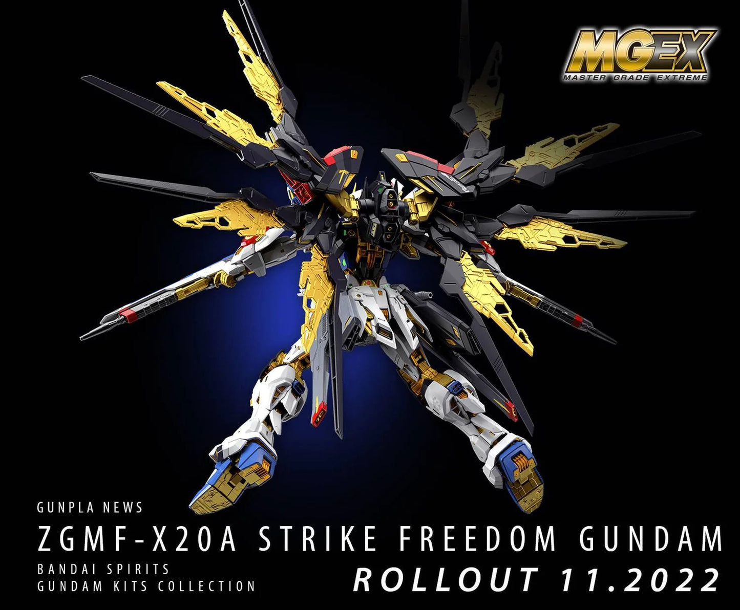MGEX 1/100 Strike Freedom Gundam