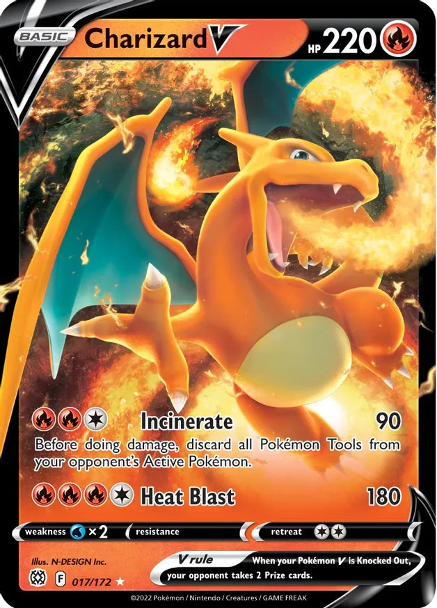 Charizard V [017/172] SWSH09: Brilliant Stars