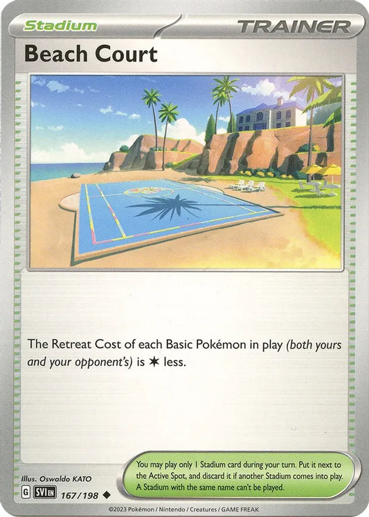 Beach Court [167/198] Scarlet & Violet Base Set