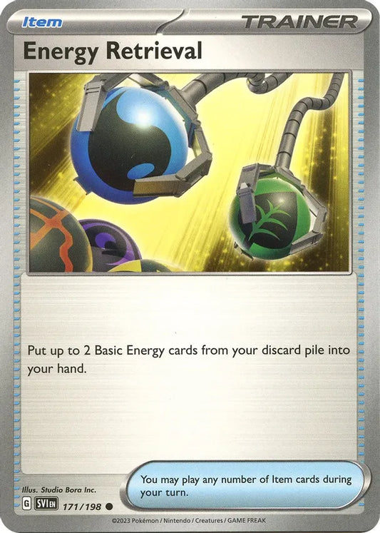 Energy Retrieval [171/198] Scarlet & Violet Base Set